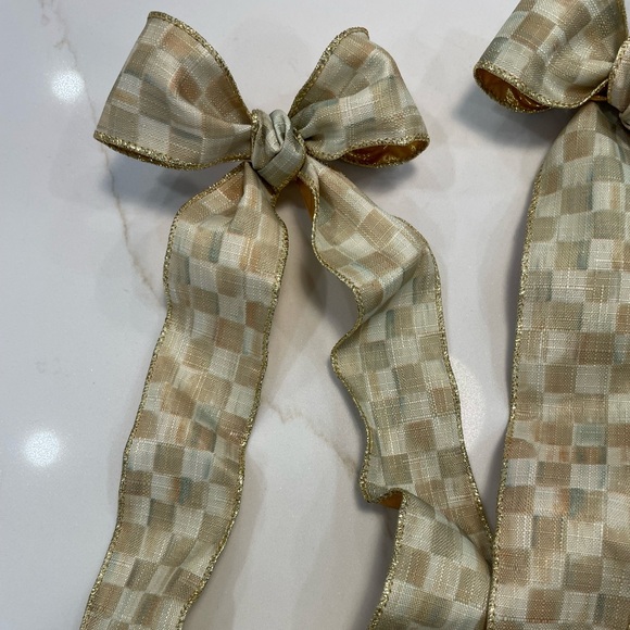 Mackenzie-Childs Parchment Check - Picture 3 of 10